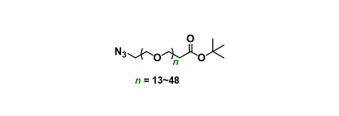 N3-PEGn-t-Butyl ester